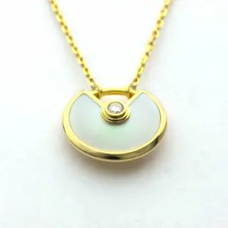 Cartier - 18 karaat Geel goud - Collier met hanger - 0.02 ct Diamant