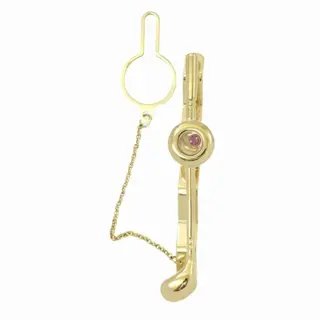 Chopard - 18 karaat Geel goud - Dasspeld Robijn