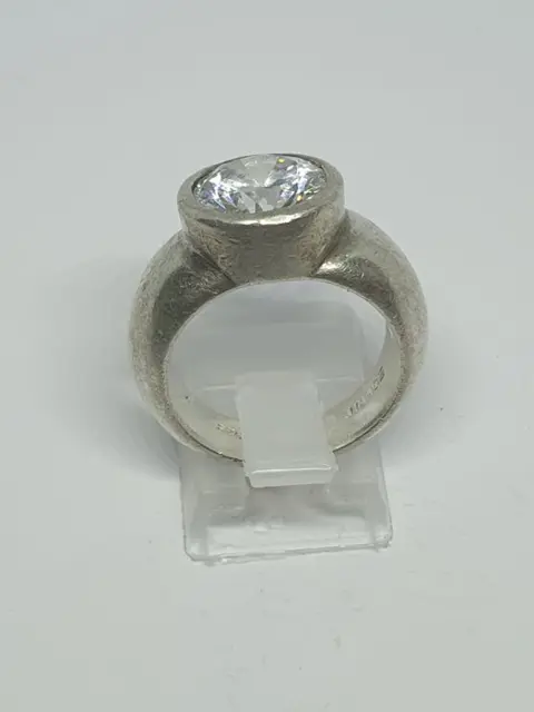 925 Zilver - Ring Saffier