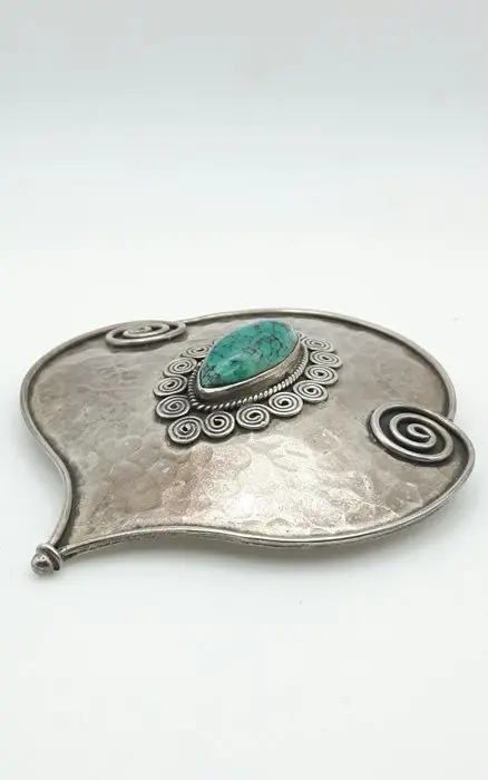 925 Zilver - Hanger Turquoise