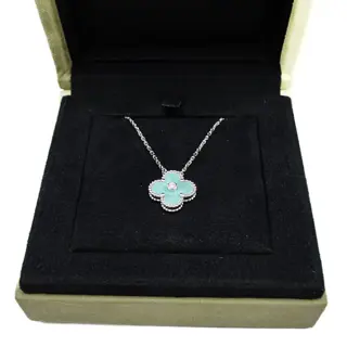 Van Cleef & Arpels - 18 karaat Witgoud - Halsketting Diamant