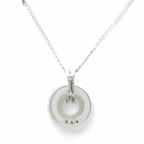 Chopard - 18 karaat Witgoud - Collier met hanger Diamant