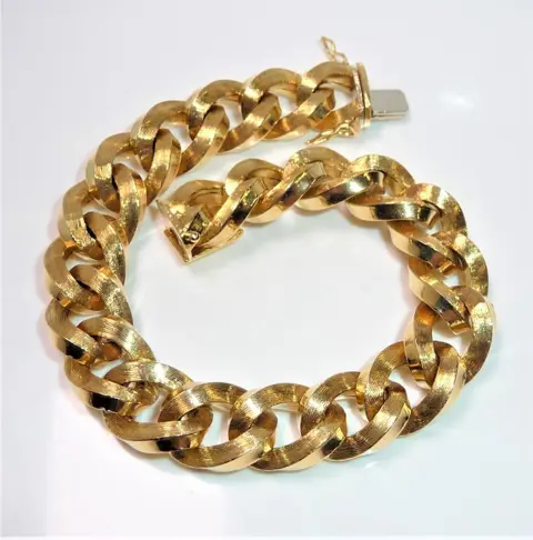 Goldschmiede-Signé - 18 karaat Geel goud - Armband - Kinband 20 cm -