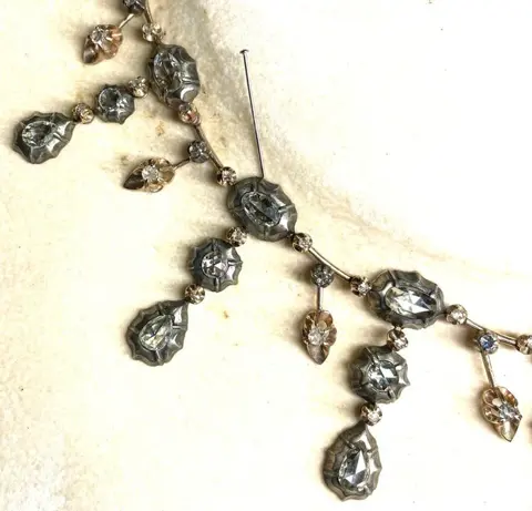 Goud, Zilver - Halsketting - 18.76 ct Diamant