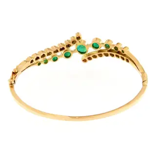 18 karaat Geel goud - Armband - 1.10 ct - Diamanten Ct 0,75 - Meesterstenen nr. 621PT249