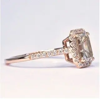 14 karaat Goud - Ring - 1.53 ct Diamant - Diamanten