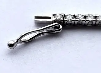 14 karaat Witgoud - Armband - 2.00 ct Diamant