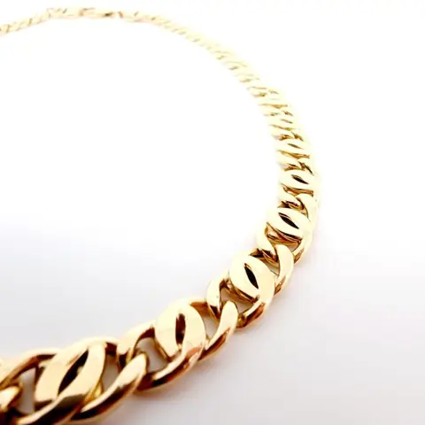 18 karaat Geel goud - Halsketting