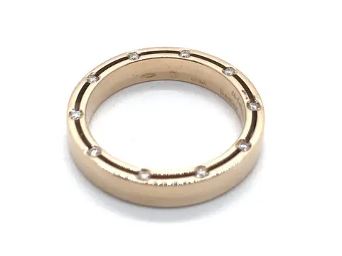 Damiani - 18 karaat Geel goud - Ring - 0.20 ct Diamant