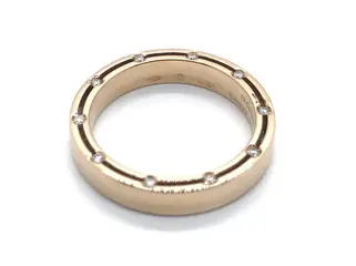 Damiani - 18 karaat Geel goud - Ring - 0.20 ct Diamant