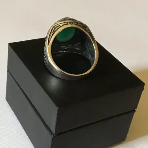 925 Zilver - Ring Jade