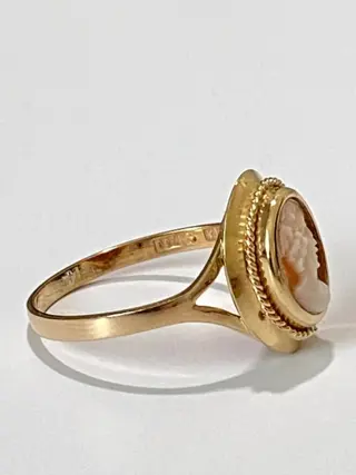 18 karaat Geel goud - Ring