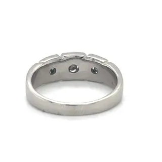 14 karaat Witgoud - Ring - 0.40 ct Diamant