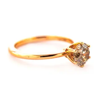 1.08 tcw Diamond Ring - 14 karaat Rosé goud - Ring - 1.08 ct Diamant - Geen minimumprijs
