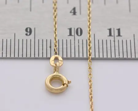 18 karaat Geel goud - Collier met hanger - Diamanten