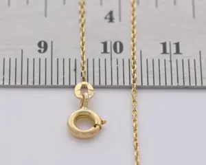 18 karaat Geel goud - Collier met hanger - Diamanten