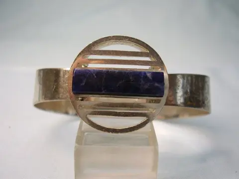 Theodor Klotz, Pforzheim - 925 Zilver - Armband - 10.00 ct Lapis lazuli