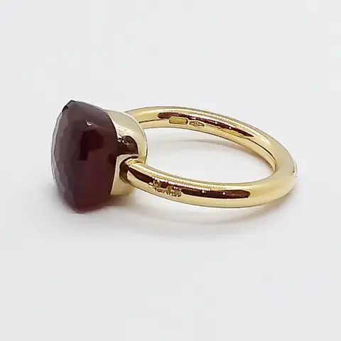Pomellato - 18 karaat Goud - Ring Granaat