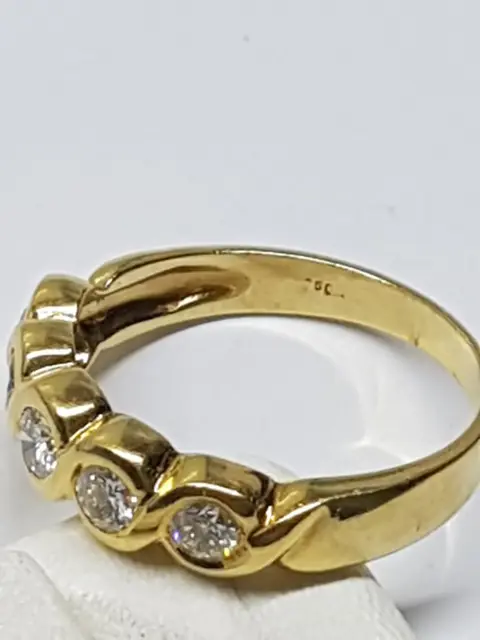 18 karaat Geel goud - Ring - 0.50 ct Diamant