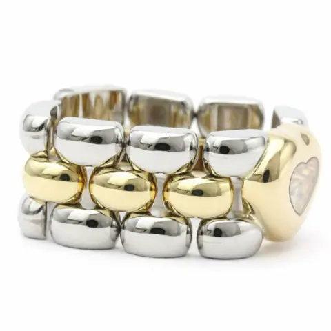 Chopard - 18 karaat Geel goud, Witgoud - Ring Diamant