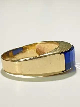 14 karaat Geel goud - Ring - 3.00 ct Spinel