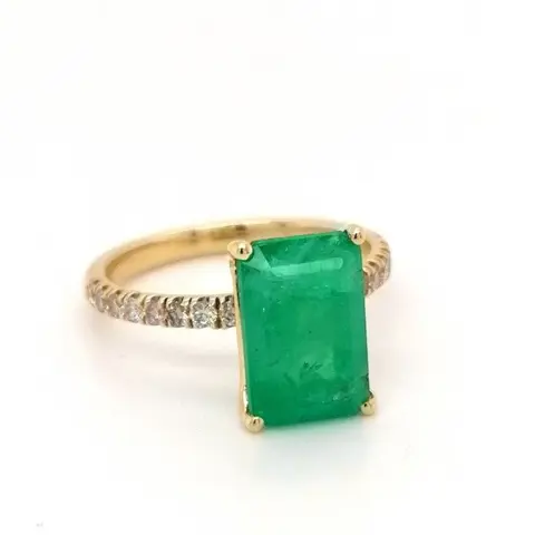 ***no reserve price* Geel goud - Ring - 3.72 ct