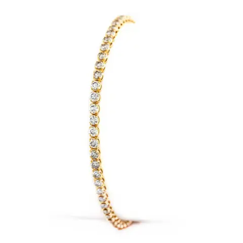 3.00 tcw Diamond Bracelet - 18 karaat Geel goud - Armband - 3.00 ct Diamant - Geen minimumprijs