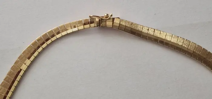 14 karaat Geel goud - Halsketting