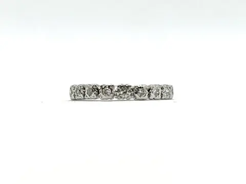 NO RESERVE - 18 karaat Witgoud - Ring - 0.40 ct Diamant