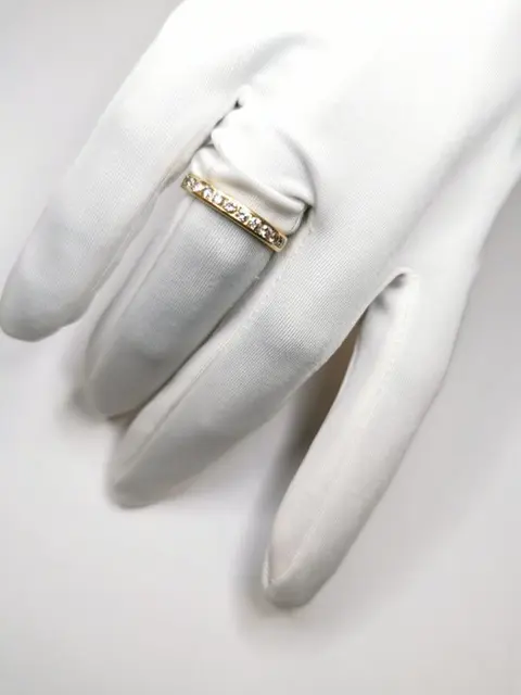 18 karaat Goud - Ring - Diamanten