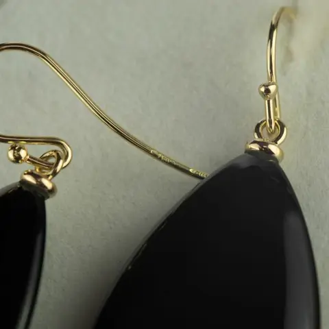 Intini Jewels - 18 karaat Geel goud, Goud - Oorbellen - Agaat