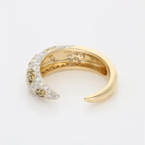 18 karaat Geel goud - Ring - 0.50 ct Diamant