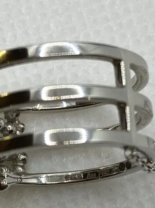 18 karaat Witgoud - Ring Diamant - Diamanten