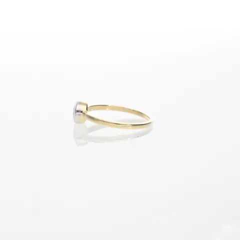 10 kt. Geel goud - Ring - 0.50 ct
