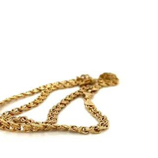 8 karaat Geel goud - Halsketting