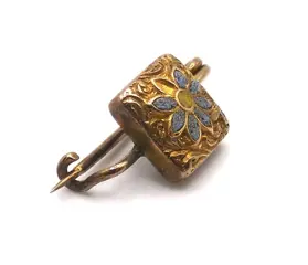 18 karaat Goud - Broche