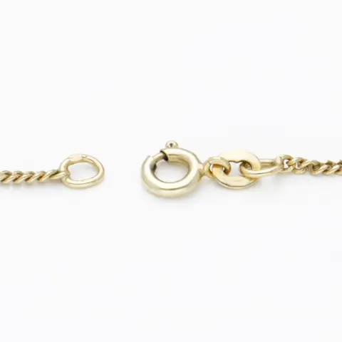 No rerserve - 14 karaat Goud - Collier met hanger - 4.38 ct Saffier