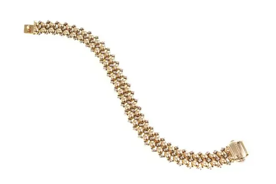 Chimento - 18 karaat Geel goud, Witgoud - Armband, Halsketting