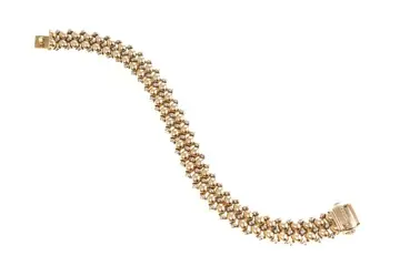 Chimento - 18 karaat Geel goud, Witgoud - Armband, Halsketting