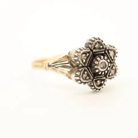 19.2 karaat Goud - Ring Diamant