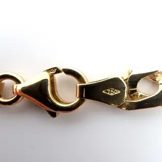 18 karaat Geel goud - Halsketting