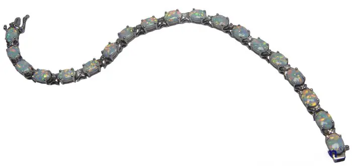 HN - USA - 925 Zilver - Armband - 11.40 ct Opaal