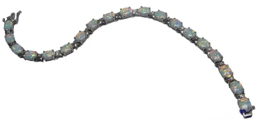 HN - USA - 925 Zilver - Armband - 11.40 ct Opaal