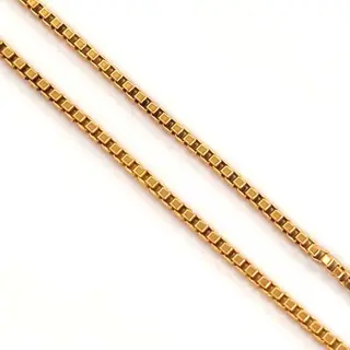 18 karaat Geel goud - Collier met hanger