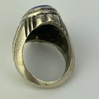 925 Zilver - Ring Lapis lazuli