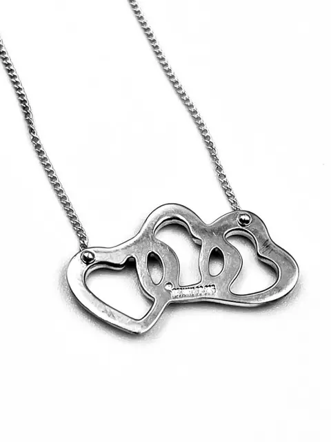 Tiffany & Co. - NO RESERVE PRICE - Loving Heart Band - 925 Zilver - Collier met hanger
