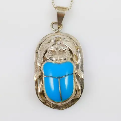 800 Zilver - Collier met hanger