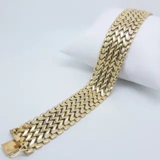 18 karaat Geel goud - Armband