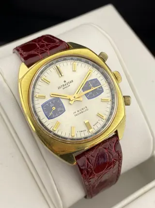 Ultrastar - Chronograph Panda Dial - Valjoux 7733 - Heren - 1970-1979