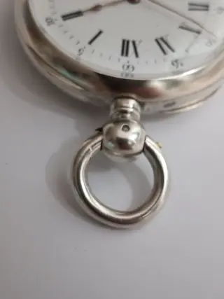 Silber Taschenuhr - Heren - 1850-1900
